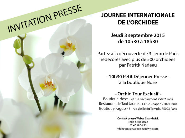 Journée Internationale de l'Orchidée - Orchid Tour