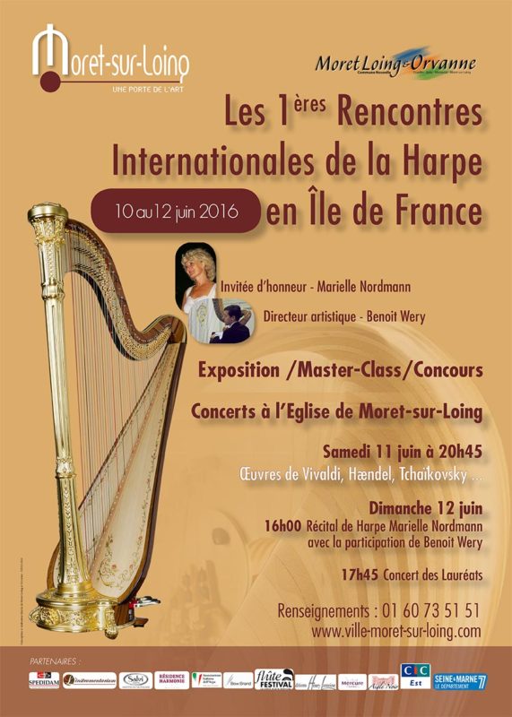 Les 1ères Rencontres Internationales de la Harpe en Île de France