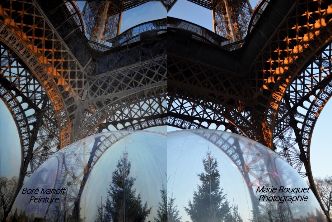Exposition, Les Miroirs de Paris, entre verre et eau