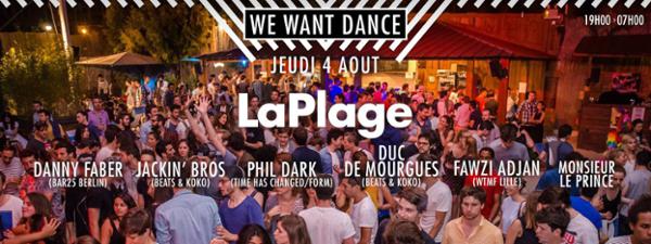 LaPlage We Want Dance