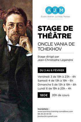 Stage Théâtre TCHEKHOV / Vacances de février