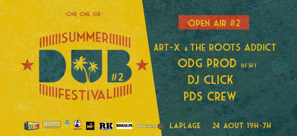 Summer Dub Festival - Open air gratuit ART-X & The Roots Addict