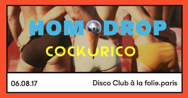 Homodrop fait son Disco Club w/ Cockorico