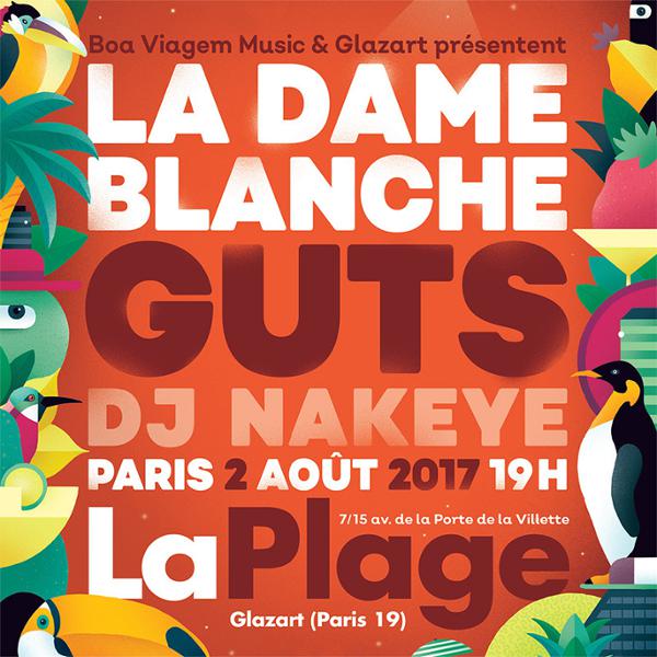 La Dame Blanche & GUTS à Paris