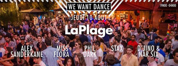 Plage We Want Dance