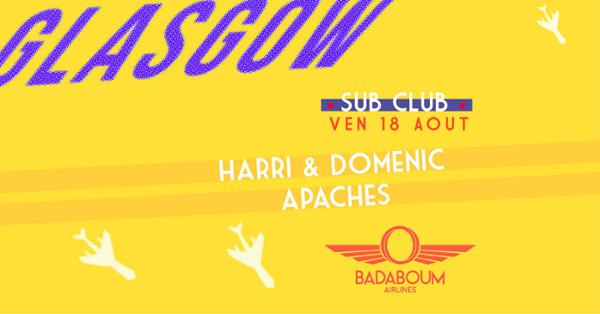 Badaboum Airlines/ Glasgow’s Sub Club in Paris