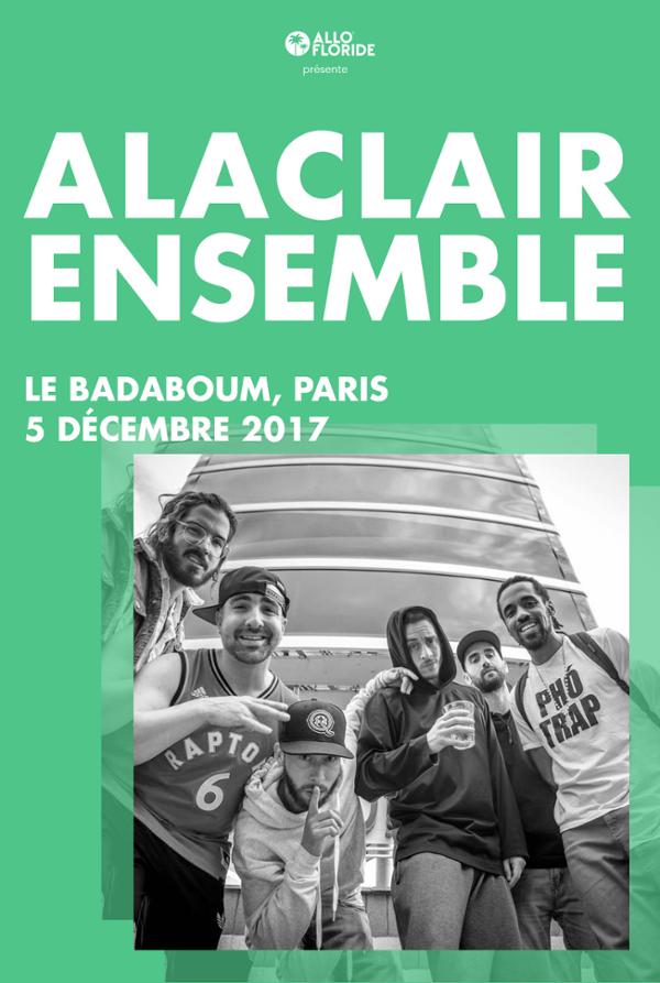 Alaclair Ensemble _ 05 décembre _ Badaboum
