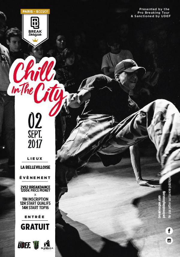 CHILL IN THE CITY - BREAKLEAGUE / LANCEMENT SAISON 2