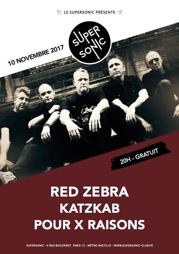 Red Zebra • Katzkab • Pour X Raisons / Supersonic - Free