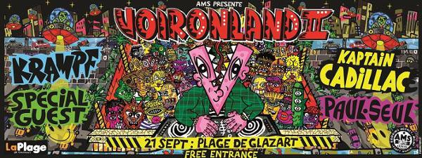 Voironland 2 - La Free Party w/ Voiron, Paul Seul, Krampf & more
