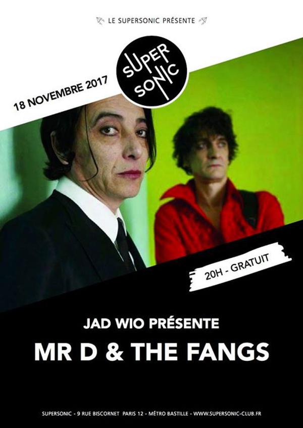 Mr.D & The Fangs ( JadWio side project ) • Tazieff • Nick Grey & The Random Orchestra