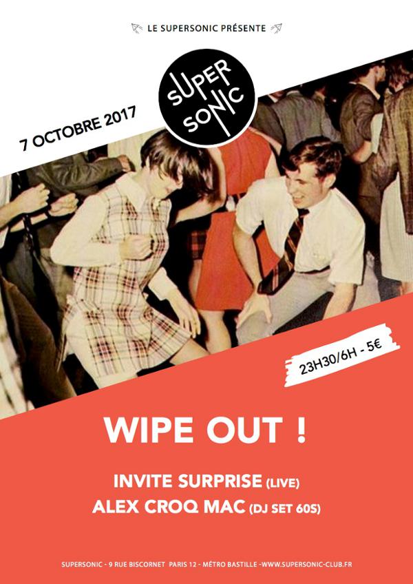 Wipe Out ! 60s Party du Supersonic -