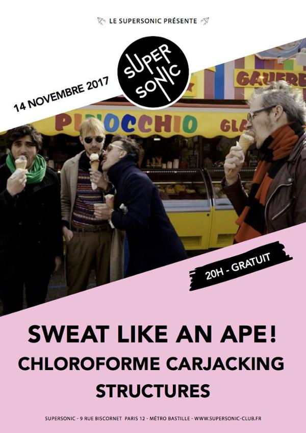Sweat Like An Ape! • Structures • Chloroforme Carjacking / Free