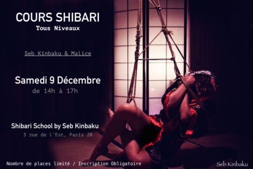 Atelier Shibari Tous Niveaux / Shibari School by Seb Kinbaku