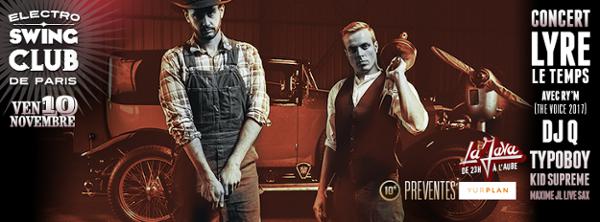 Electro Swing Club Spéciale Concert LYRE LE TEMPS full band