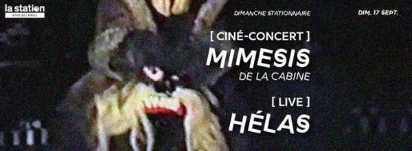 ciné-concert Mimesis par La Cabine + Hélas live