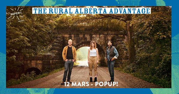 The Rural Alberta Advantage @ Popup!