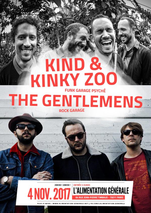 THE GENTLEMENS + KIND & KINZY ZOO