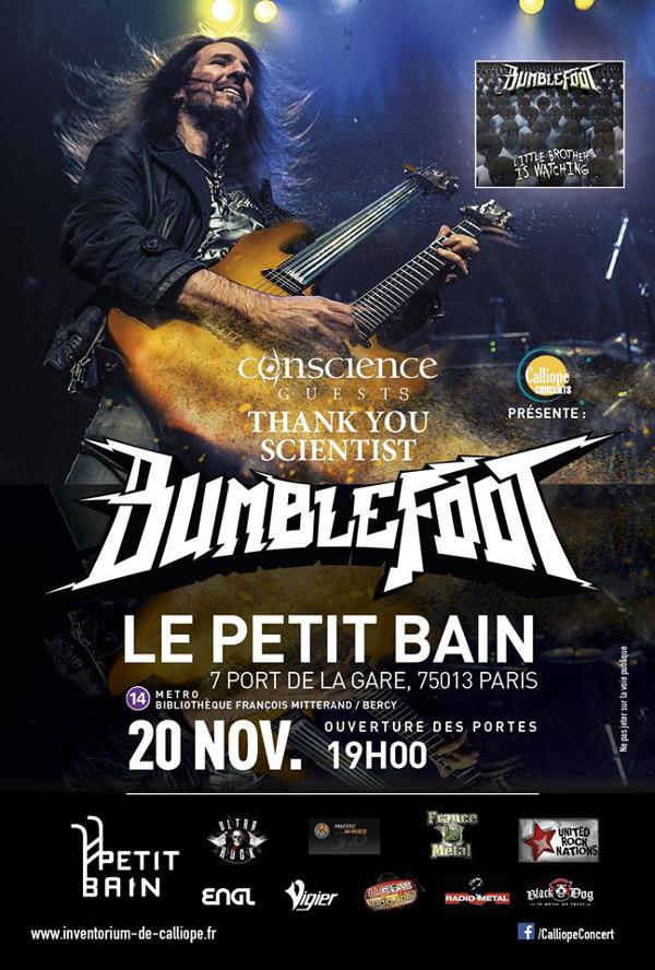 Bumblefoot / Thank You Scientist / Conscience