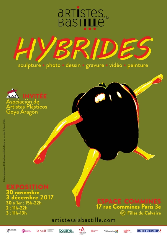 Exposition « Hybrides » d’Artistes à la Bastille