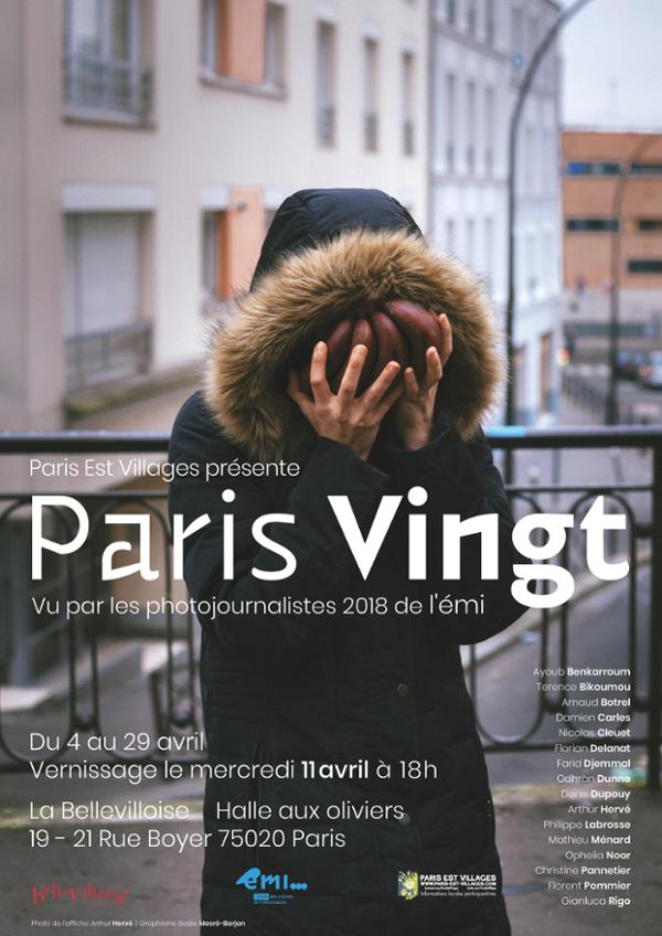 VERNISSAGE DE L'EXPOSITION PHOTO "PARIS VINGT"