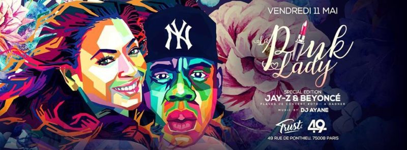 Pink Lady - Jayz & Beyonce: Special edition, at Club 49 (Trust)