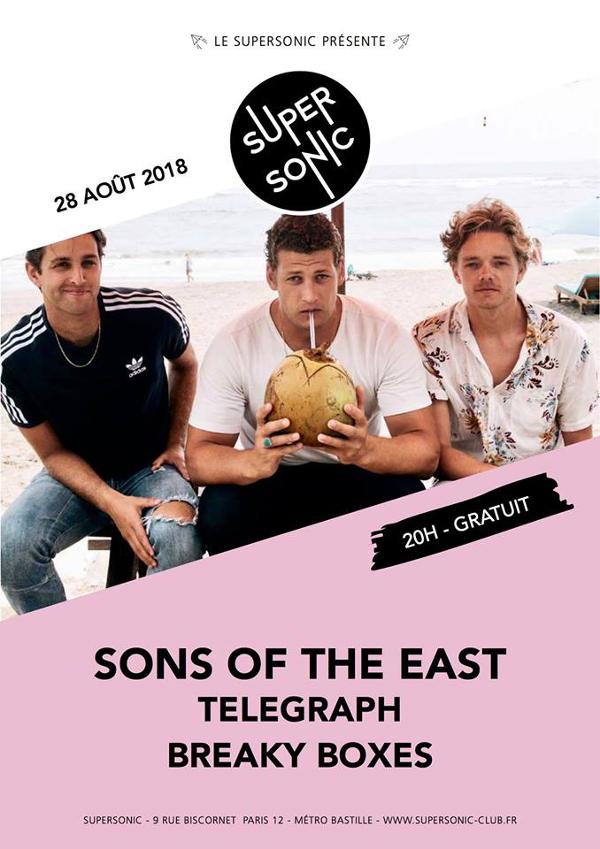Sons of the East • Telegraph • Breaky Boxes / Supersonic