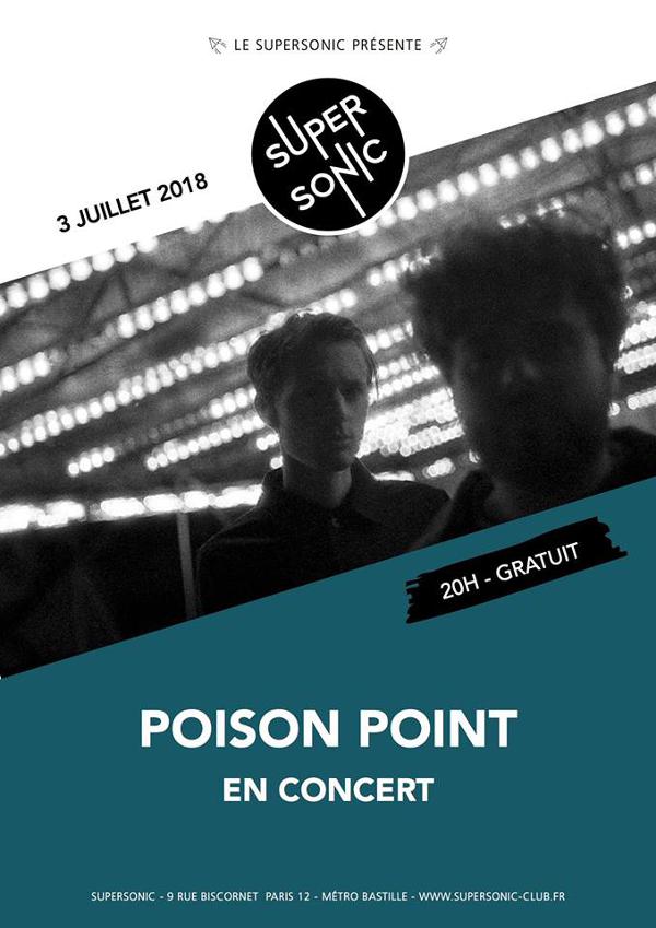 Poison Point (Coldwave, EBM) en concert au Supersonic