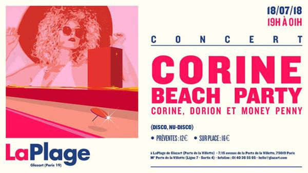 Corine Beach Party