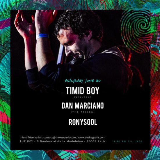 The Key Presents : Timid Boy, Dan Marciano, Ronysool