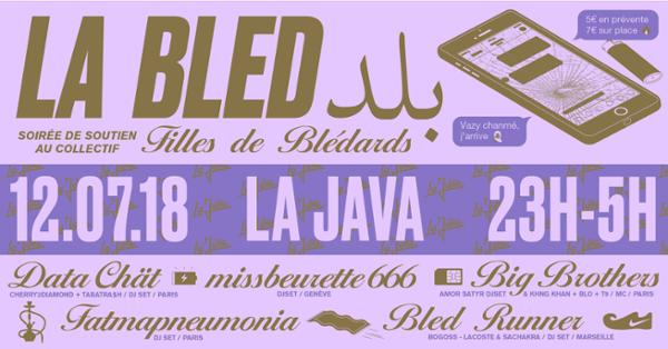 La Bled : soirée de soutien au collectif Filles de Blédards