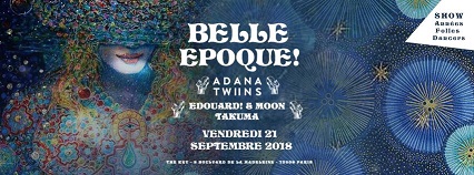 The Key x Belle Epoque! : ADANA TWINS, Edouard! & Moon, Takuma