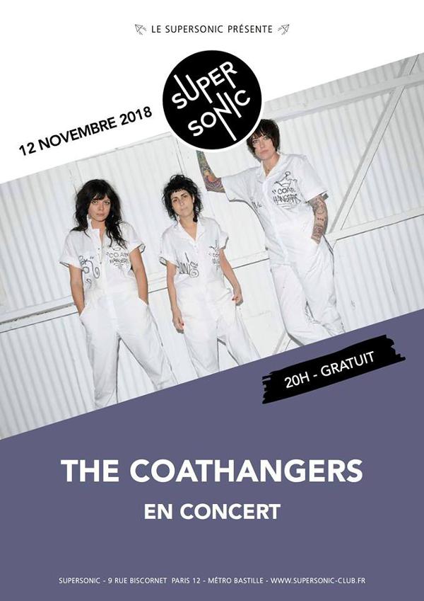 The Coathangers en concert au Supersonic / Entrée gratuite