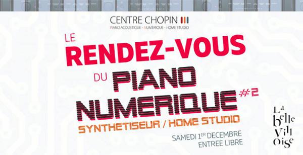 LE RENDEZ-VOUS DU PIANO NUMERIQUE - 2e EDITION
