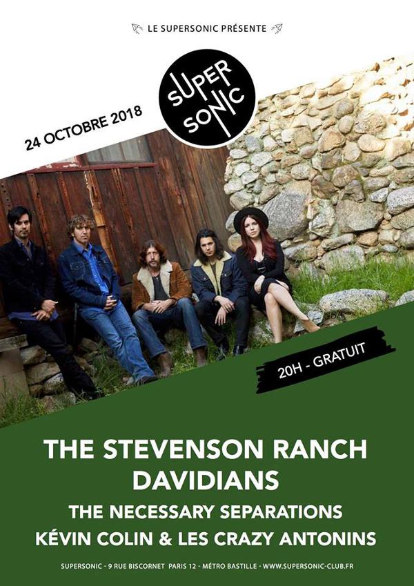 Stevenson Ranch Davidians • The Necessary Separations Kévin • Colin et les Crazy Antonins