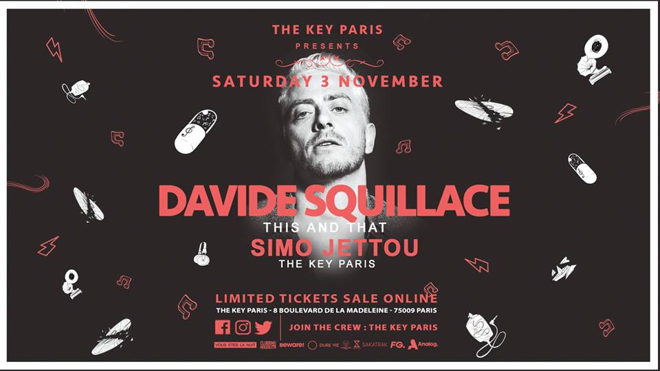 The Key Paris presents : Davide Squillace