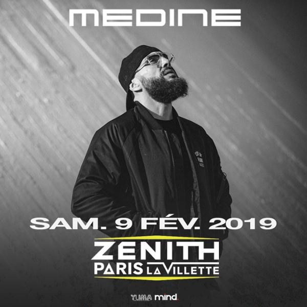 Médine • Le Zénith - La Villette, Paris • 9 Février 2019