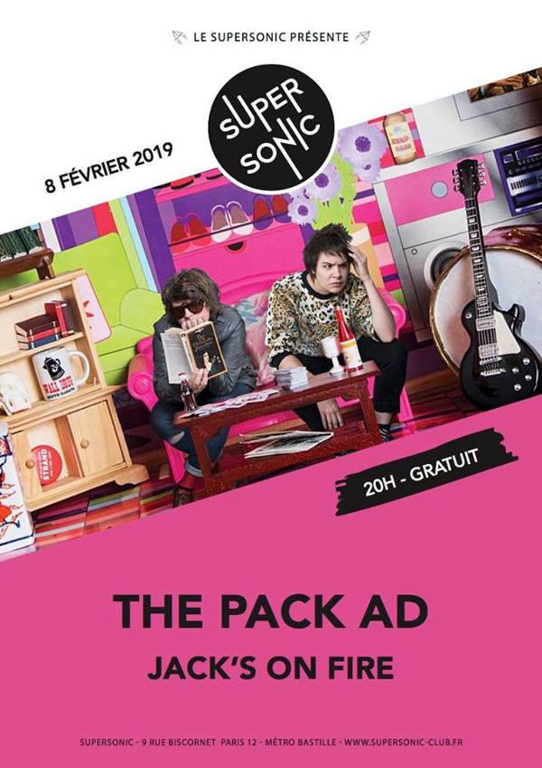 The Pack AD • Jack's On Fire / Supersonic