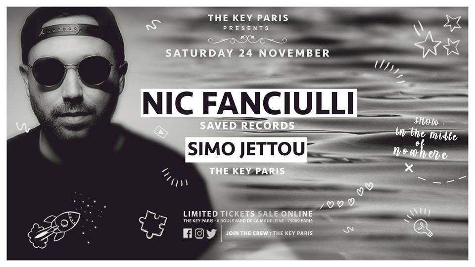 The Key Paris presents Nic Fanciulli
