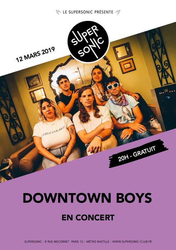 Downtown Boys (Sub Pop Records) en concert au Supersonic