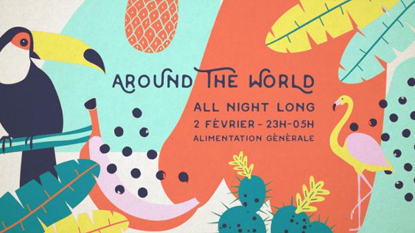 AROUND THE WORLD - All Night Long