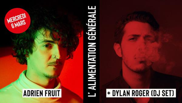 Adrien Fruit + Dylan Roger (DJ set)