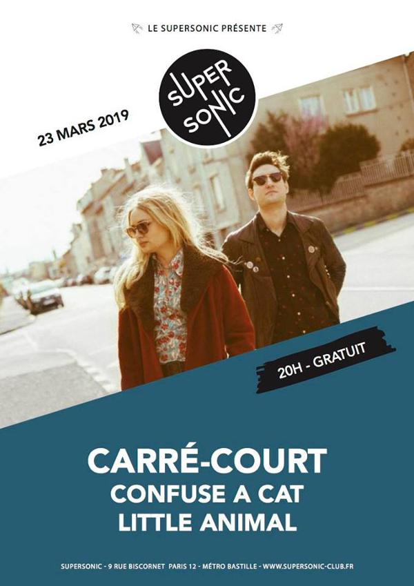Carré-Court • Confuse a Cat • Little Animal / Supersonic (Free)