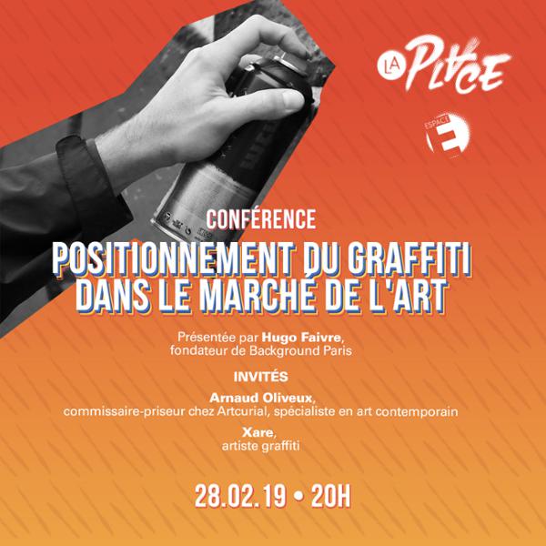 Conférence • Positionnement du graffiti dans le marché de l'art