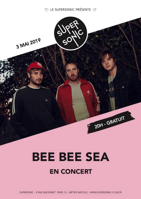 BEE BEE SEA (Garage Punk, Italie) en concert au Supersonic • Free