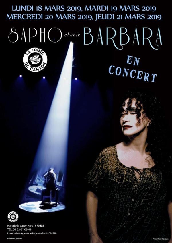 SAPHO chante Barbara
