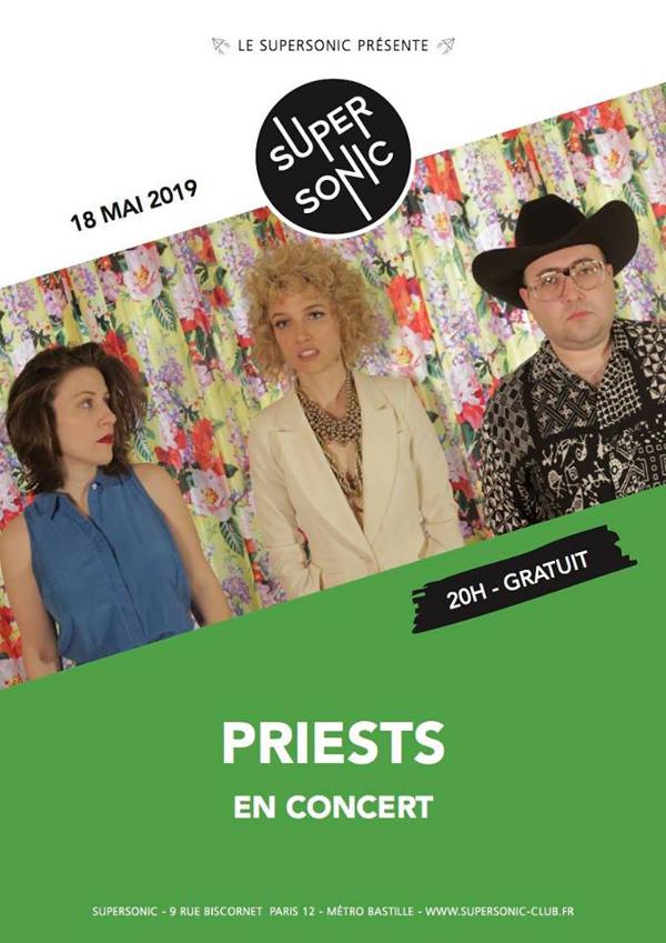 Priests (Punk, Sister Polygon) en concert au Supersonic