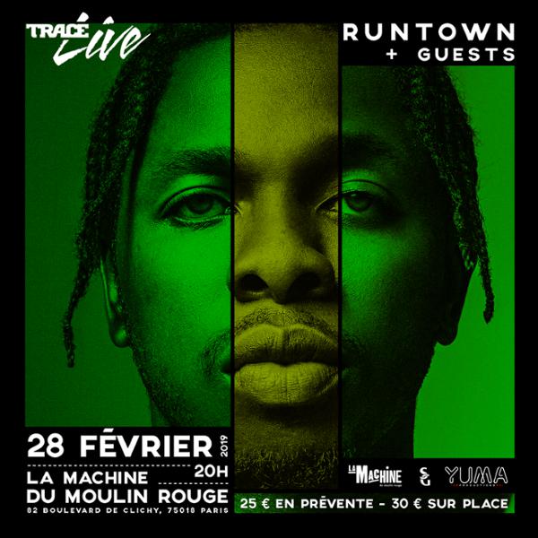 Runtown • La Machine du Moulin Rouge, Paris • 28 février 2019