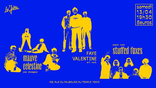 Mauve Celestine - Faye Valentine - Stuffed Foxes ll La Java ll