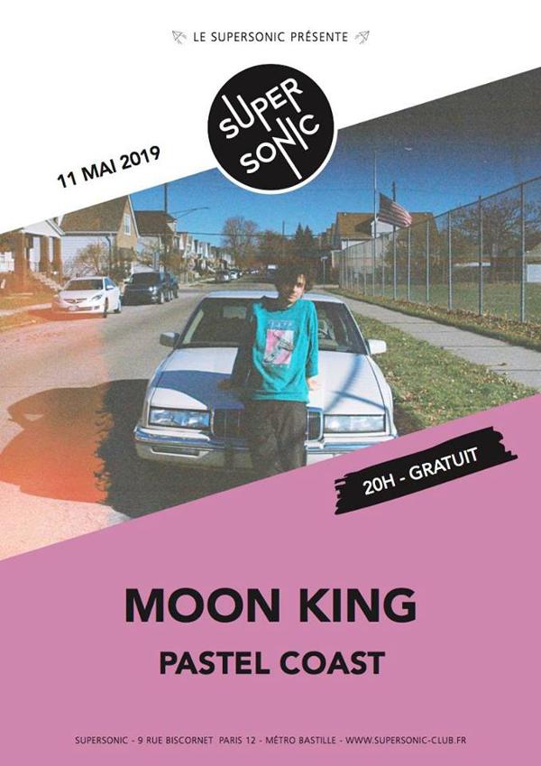 Moon King (Arbutus Records, CAN) • Pastel Coast / Supersonic